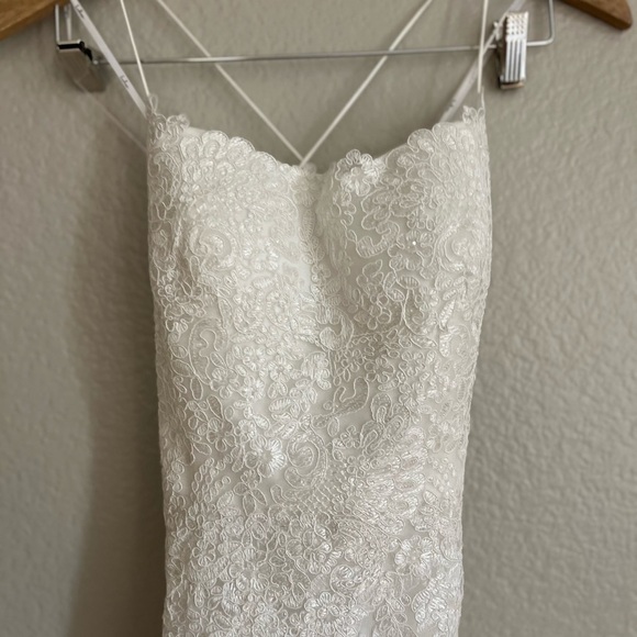 Remarkable Moment White Floral Embroidered Lace-Up Maxi Dress 10 - Picture 7 of 11